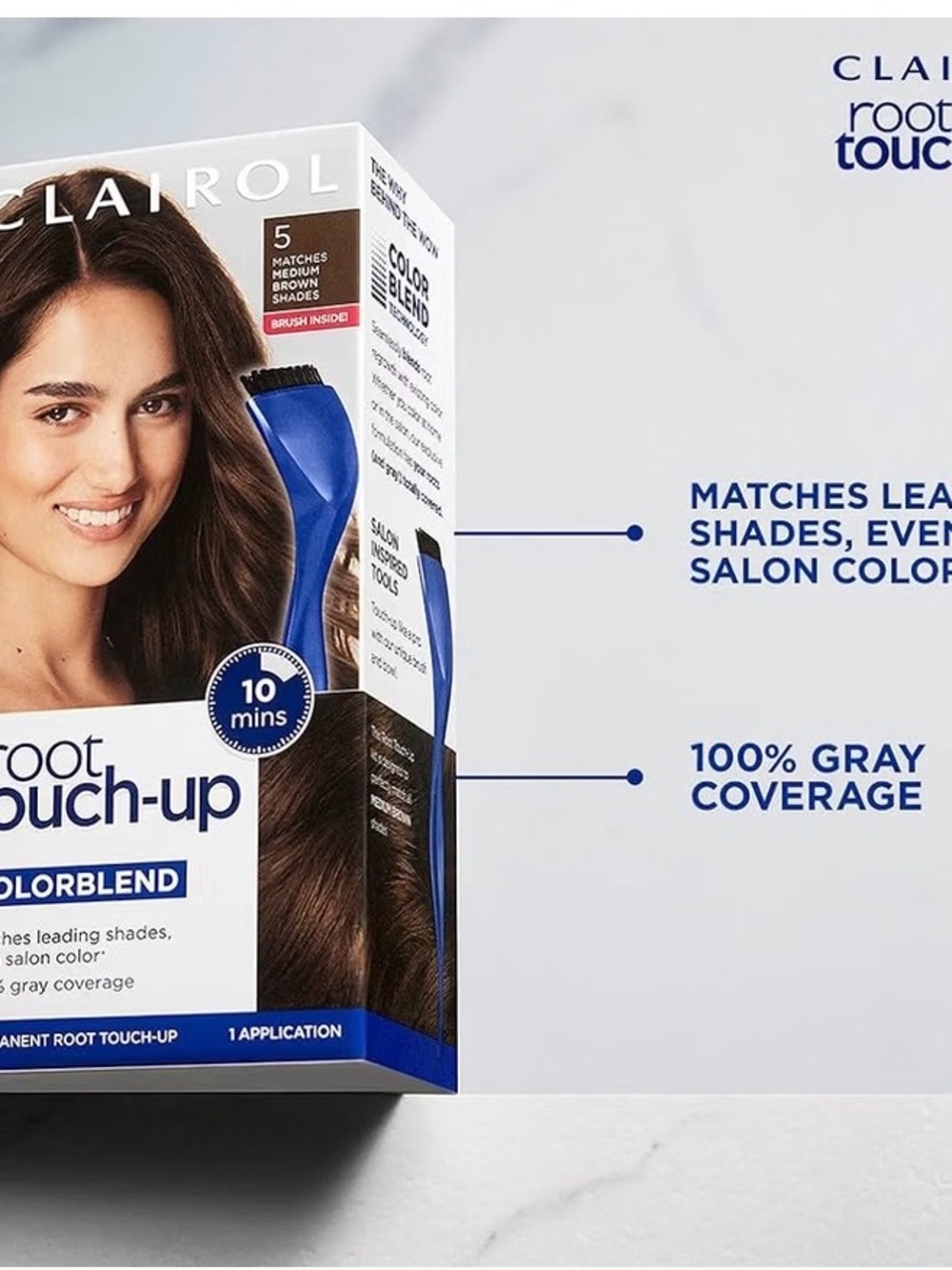 Clairol Root Touch-Up Permanent Root Color - Medium Brown (5)